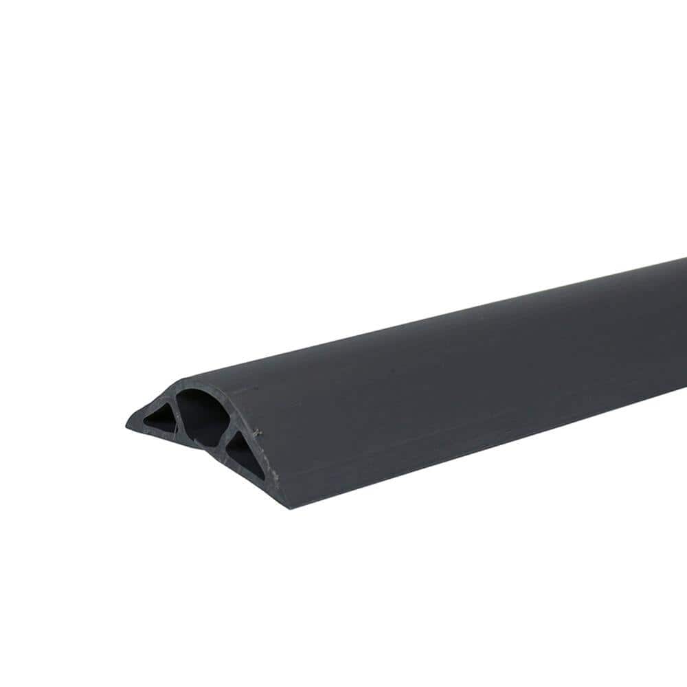 Legrand Wiremold Corduct 1600 Series 25 ft. Over-Floor Cord Protector, Gray