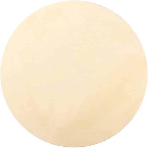 15 in. Round Cordierite Pizza Baking Stone for Oven and Grill, Thermal Shock Resistant Crispy Crust