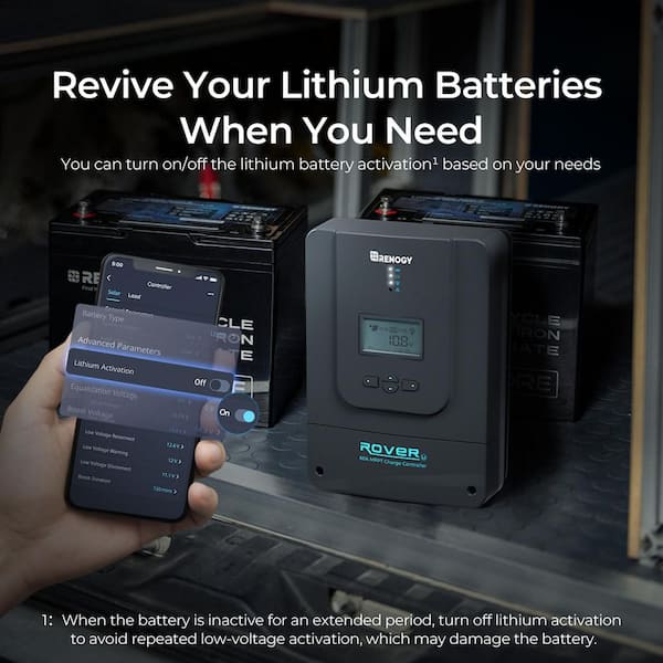 Renogy Rover 60 Amp 12V/24V/36V/48V MPPT Solar Charge Controller