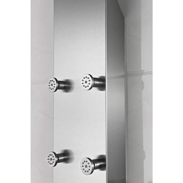 ANZZI Fontan 64 in. 6-Jetted Full Body Shower Panel with Heavy