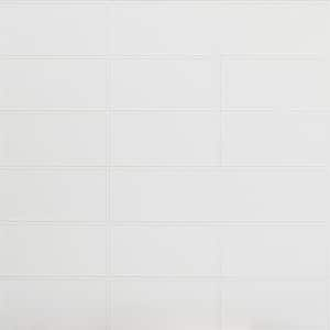 Ivy Hill Tile Tori Border Green 8 in. x 4 in. Matte Ceramic Wall Tile ...