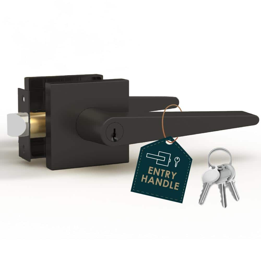Schein Entry Door Handle - 1 Pack Keyed Entry, Matte Black price history on PriceWatchPro