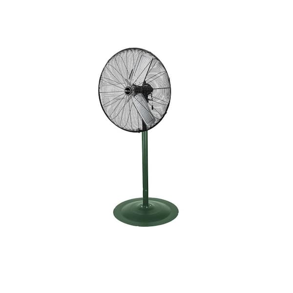 King Electric 30 in. Outdoor Rated Oscillating Air Circulator With Pedestal Base