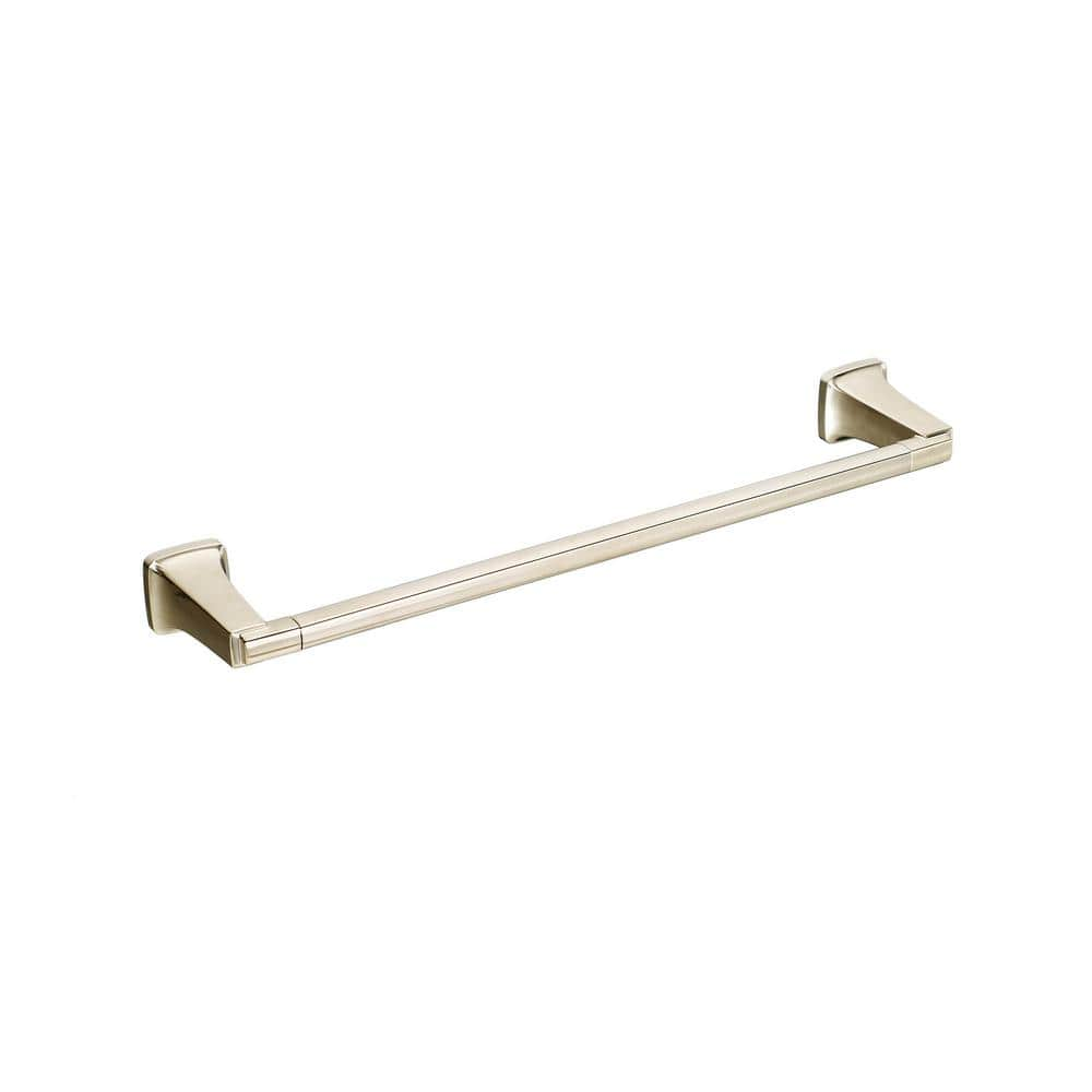 Double Modern Towel Bar Brushed Nickel - Threshold