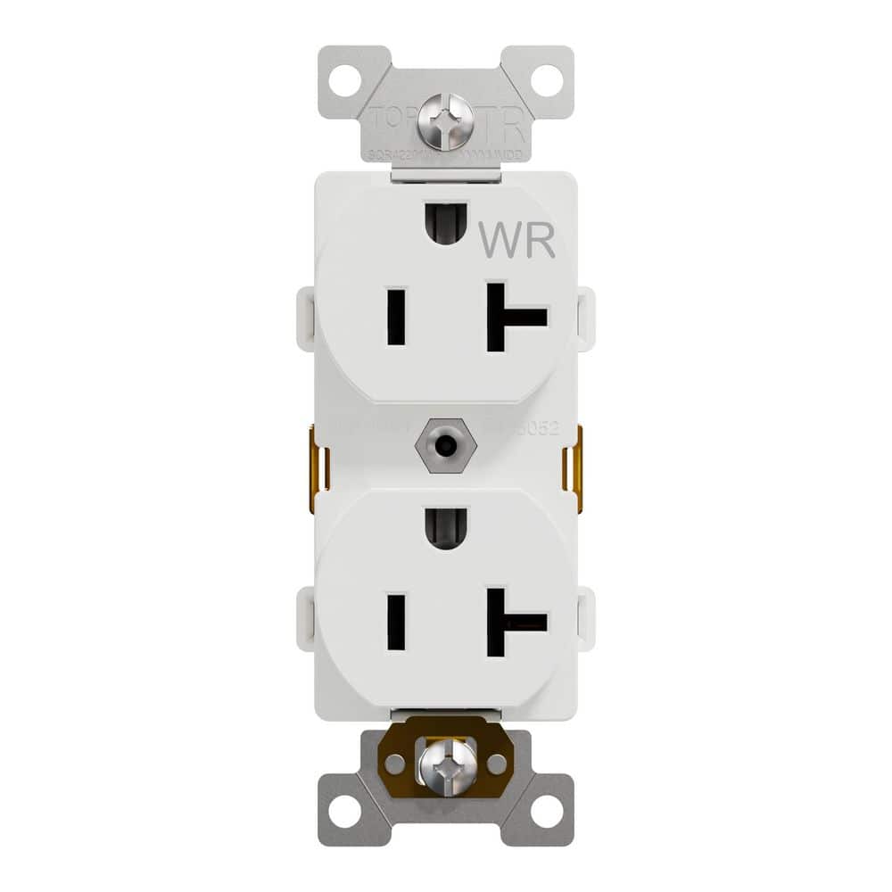 Square D X Series 20 Amp 125-Volt Outdoor Tamper Resistant Heavy