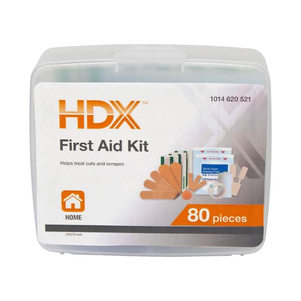 80 Piece First Aid Kit