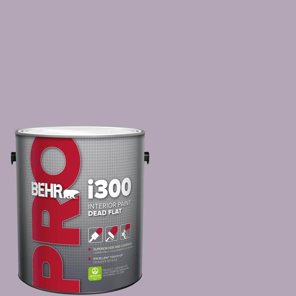 1 gal. #660F-4 Plum Frost Dead Flat Interior Paint price history on PriceWatchPro