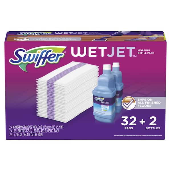 Swiffer® WetJet® Compatible Jet Mop Pad Refills, 12 Count