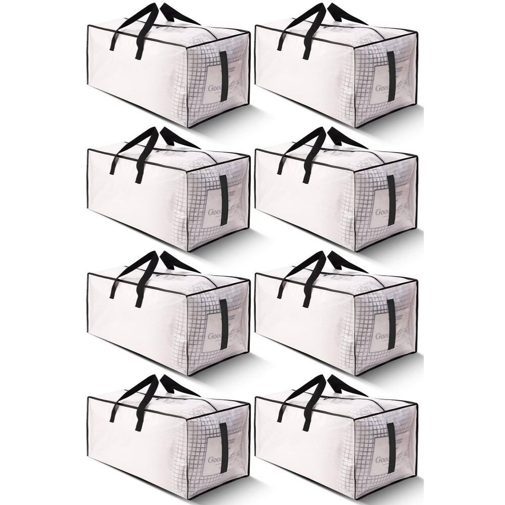 14.2 in. W x 29.1 in. D x 13 in. H White Outdoor Storage Cabinet for Toys, Clothing, Bedding, Move House (8-Pack) price history on PriceWatchPro