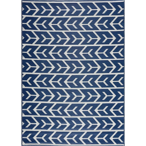 Amsterdam Navy And Creme 6 Ft X 9, Can Polypropylene Rugs Be Used Outdoors