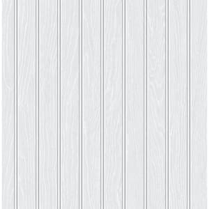 Graham & Brown Beadboard Paintable Wallpaper - White