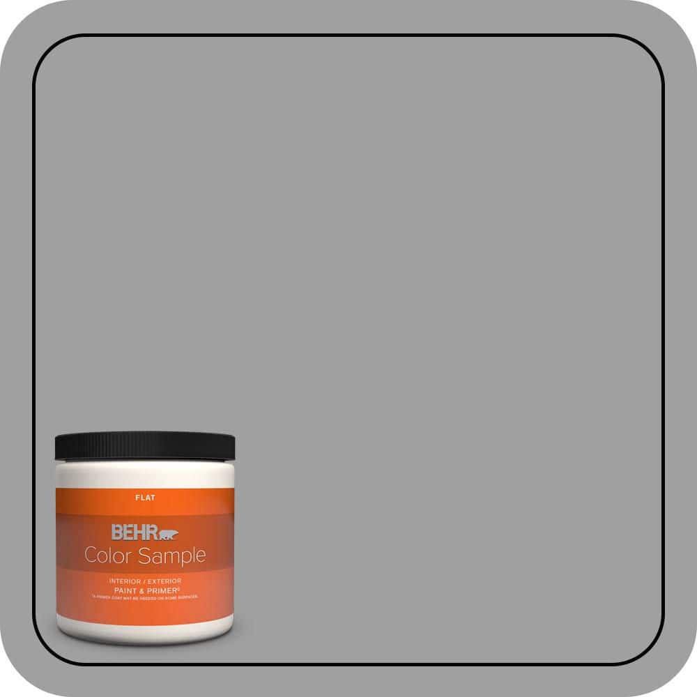 8 oz. #PPU26-06 Elemental Gray Flat Interior/Exterior Paint & Primer Color Sample price history on PriceWatchPro
