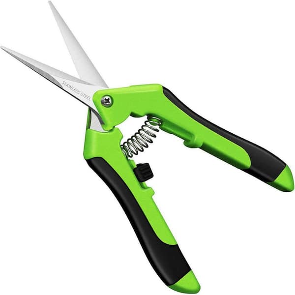 Unbranded 6.5" Gardening Manual Pruners, Professional Pruners, 2.16" Tree Pruners with Straight Stainless Steel Precision Blades