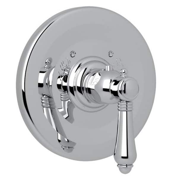 ROHL 1-Handle Shower Valve Trim Kit in Polished Chrome