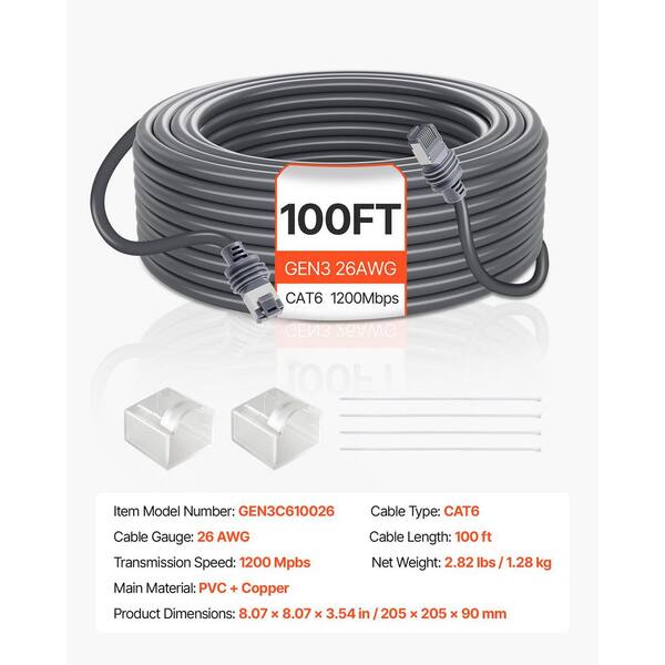DeWin Câble Starlink Gen 3, Câble D'extension étanche Câble