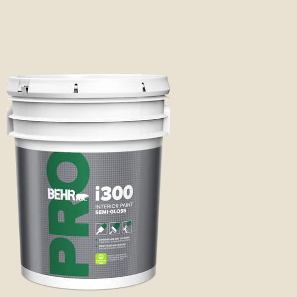 5 gal. #BXC-62 Alabaster Semi-Gloss Interior Paint