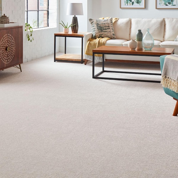 Silver Mane II - Quiet Taupe - Brown -65 oz. Triexta Texture Carpet - Installation Required