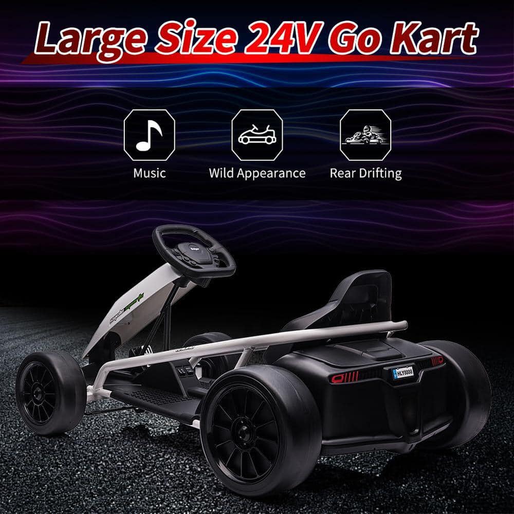 Red 12V Off-Road Kids Ride-On Truck with LED Lights