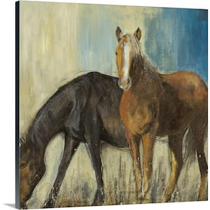 "Horses II" by PI Studio Canvas Wall Art
