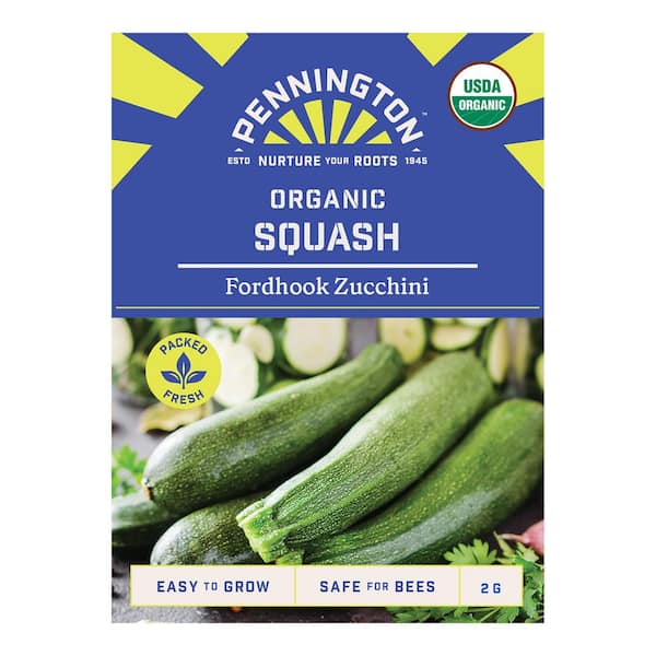 Organic Fordhook Zucchini Fruit Seeds