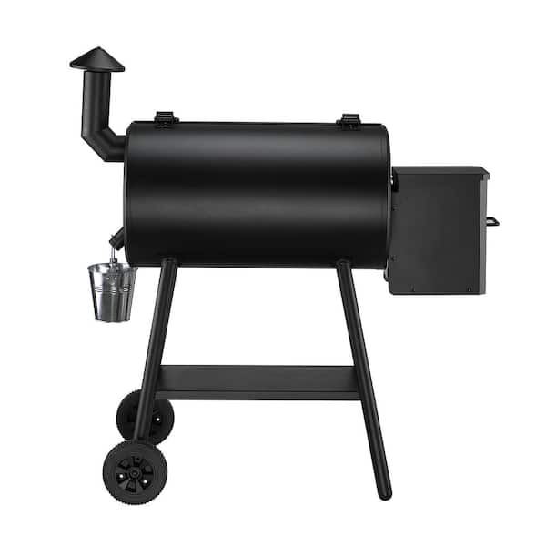 Z Grills Zpg-550b 7-in-1 Barbecue Wood Fire Pellet Smart Smoke Technology Grill, Black