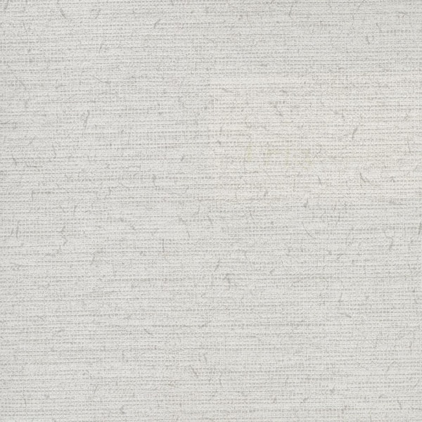 Warner Bravos Light Grey Faux Grasscloth Light Grey Wallpaper Sample