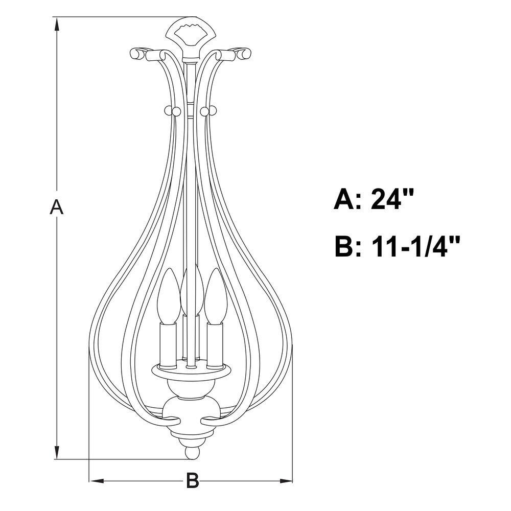 Monrovia 11.25-Inch Bronze Pendant Light with LED Option