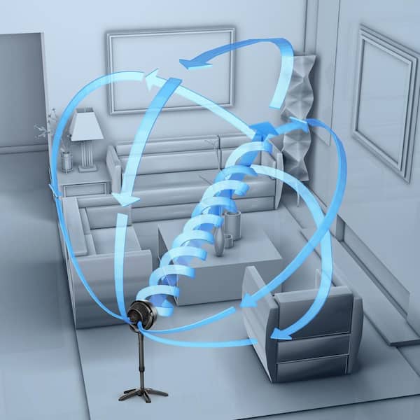 Vornado 683 Pedestal Whole Room Air Circulator Fan, 32 in.-38 in