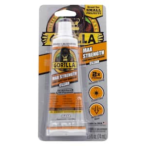 2.5 oz. Max Strength Construction Clear Adhesive