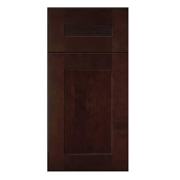 Newport 21 in. W x 21 in. D x 34.5 in. H Assembled Plywood Base Bath Cabinet in Manganite with Soft Close LH