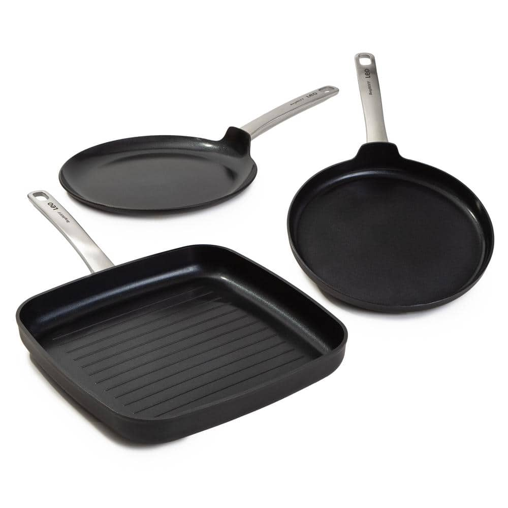  BergHOFF GEM 7Pc Non-stick Cookware Set, Best for Glass Top  Cooktop and Gas Stove: Home & Kitchen