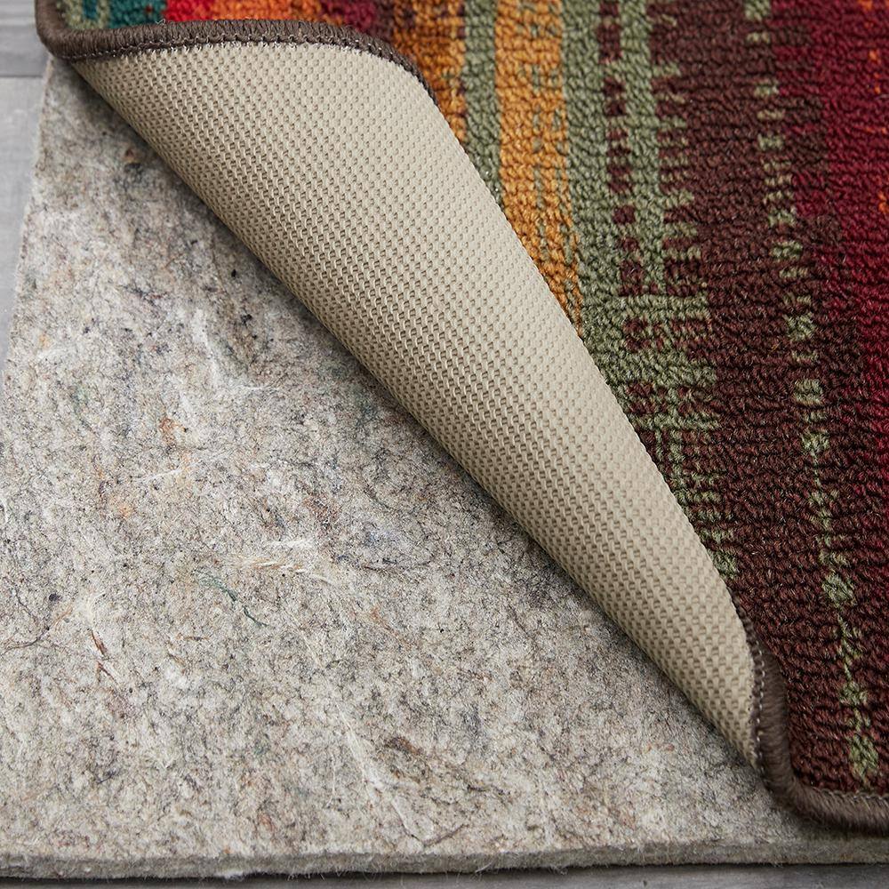 Boho Stripe Multicolor Synthetic 2' x 8' Washable Runner Rug