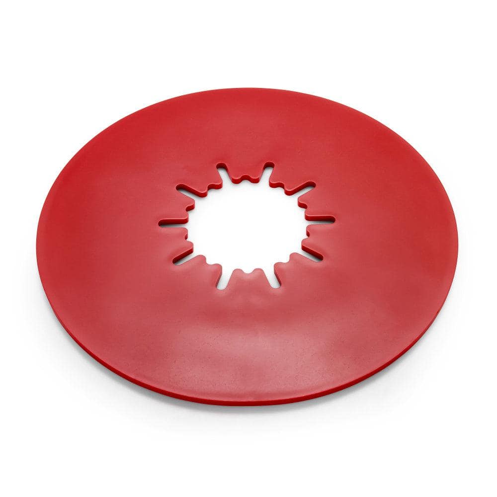 Camco Fifth Wheel Lube Plate - 10" Red W/Ptfe