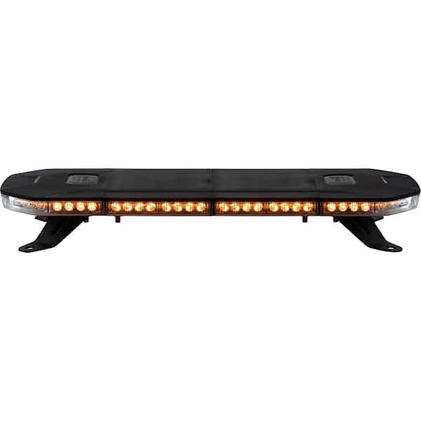 24 in. Amber LED Light Bar with Warning / Clear Take Downs and Alley Lights