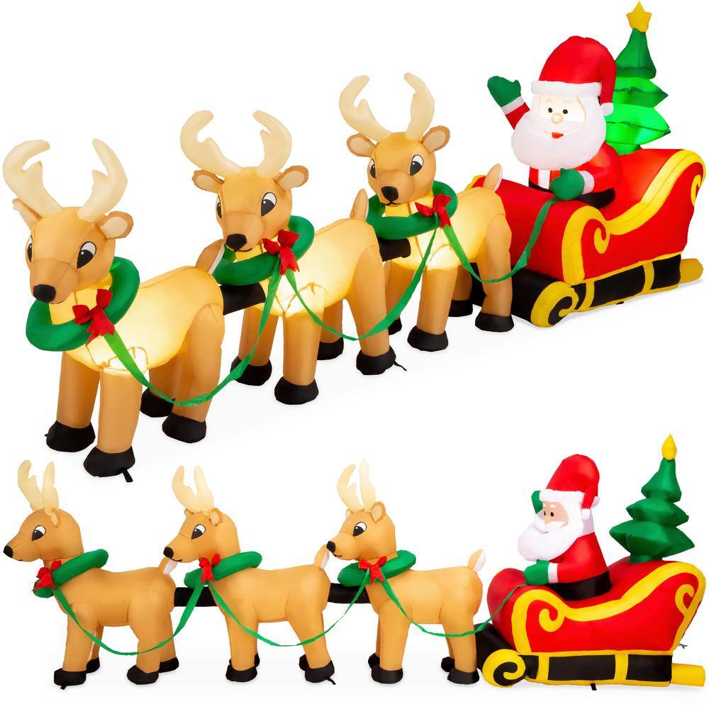 Reviews for Best Choice Products 3.1 ft. PreLit LED Santa Claus and