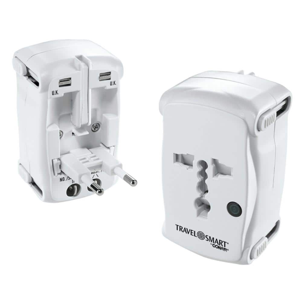 TravelSmart 10 Amp Grounded/Non-Grounded 1-Outlet All-in-One Travel Adapter price history on PriceWatchPro