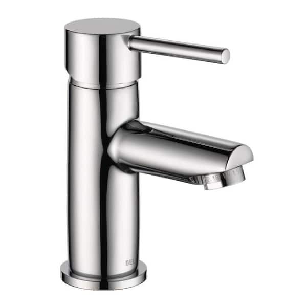 Delta Modern Single-Handle Single Hole Project-Pack Bathroom Faucet in Chrome