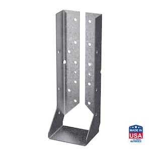 HUCQ Heavy Face-Mount Concealed-Flange Joist Hanger for 4x12 Nominal Lumber with Screws