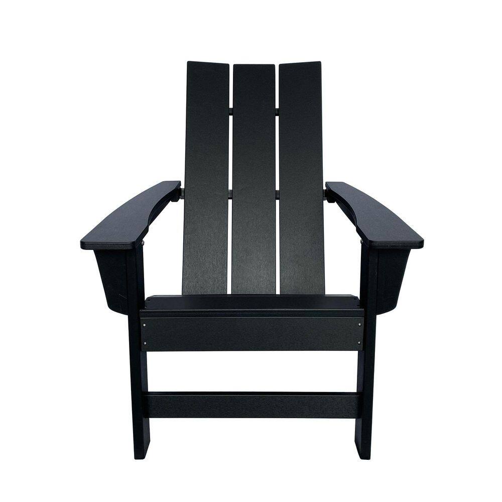 35.5 in. H Brown HDPE Plastic Outdoor Weather-Resistant Modern Adirondack Chair, Home and Garden Decor price history on PriceWatchPro