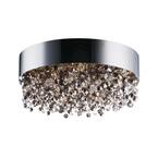Mystic 16 in. Polished Chrome Integrated LED Flushmount Light
