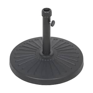 26.5 lbs. Patio Umbrella Base in Black