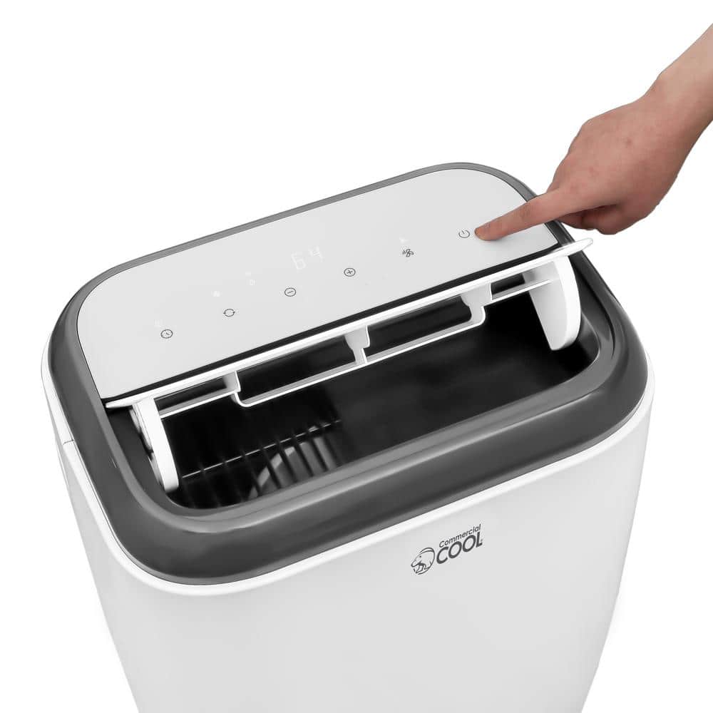 Commercial Cool 6000 BTU White Portable Air Conditioner with Remote