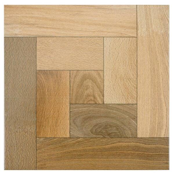 Merola Tile Cancun Nogal 12-1/2 in. x 12-1/2 in. Ceramic Floor and Wall Tile (11.29 sq. ft. / case)