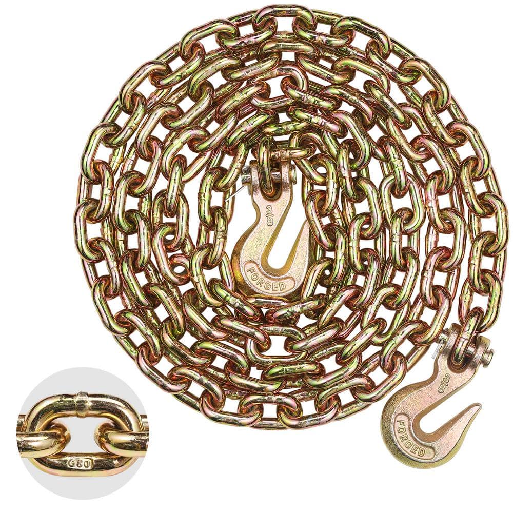 Reviews for VEVOR G80 Transport Binder Chain, 3/8 in. Tow Chain with