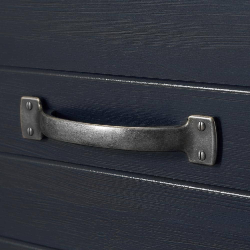 Twin Blueberry Bookcase Headboard with Storage