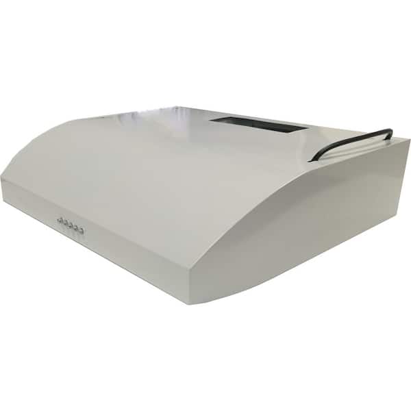 Classic 24 in. 300 CFM Undermount Range Hood with LED Light in White