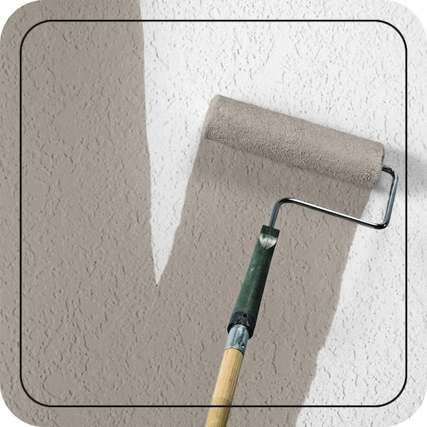 5 gal. #ECC-18-1 Quail Ridge Satin Interior/Exterior Masonry, Stucco and Brick Paint
