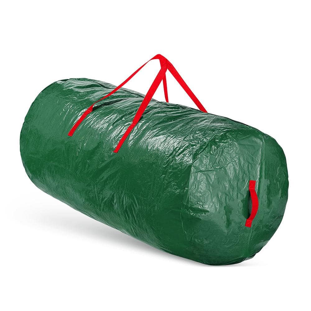 OSTO Green Waterproof Artificial Tree Storage Bag For Trees Up To 9 Ft   Osto Christmas Tree Storage Osp 107 Grn H 64 1000 