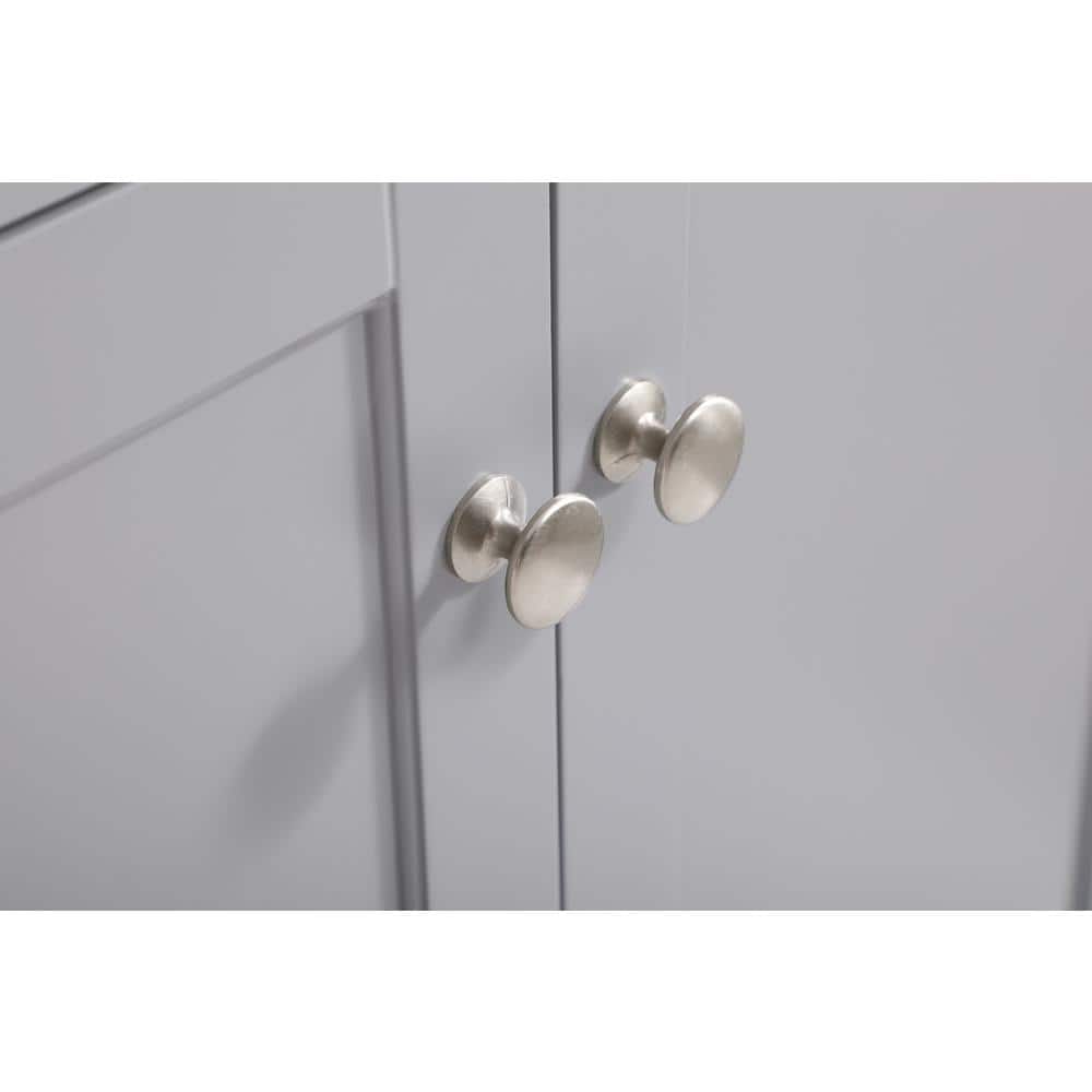 Clarence 30" Gray Marble Top Single Bathroom Vanity