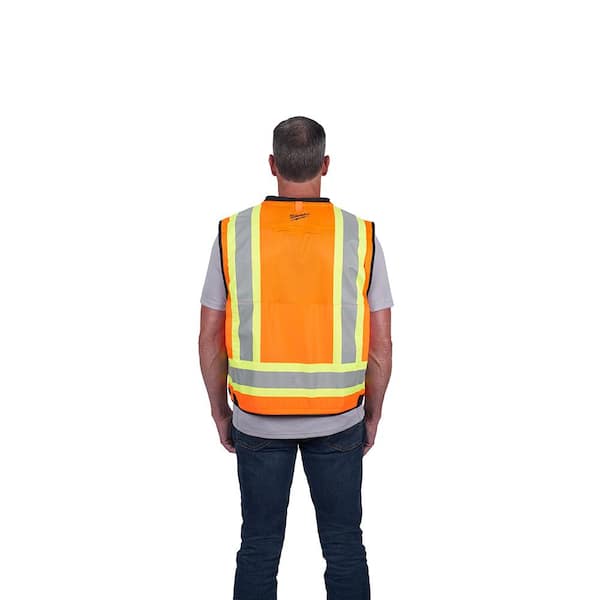 ml Kishigo Men's Enhanced Visibility Professional Utility Vest